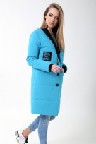 Бомбер 4-060 Бирюзовый