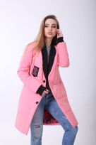 Бомбер 4-060 Нежно розовый