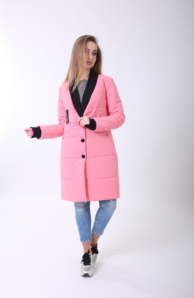 Бомбер 4-060 Нежно розовый