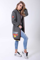 Бомбер 2-512S Серый