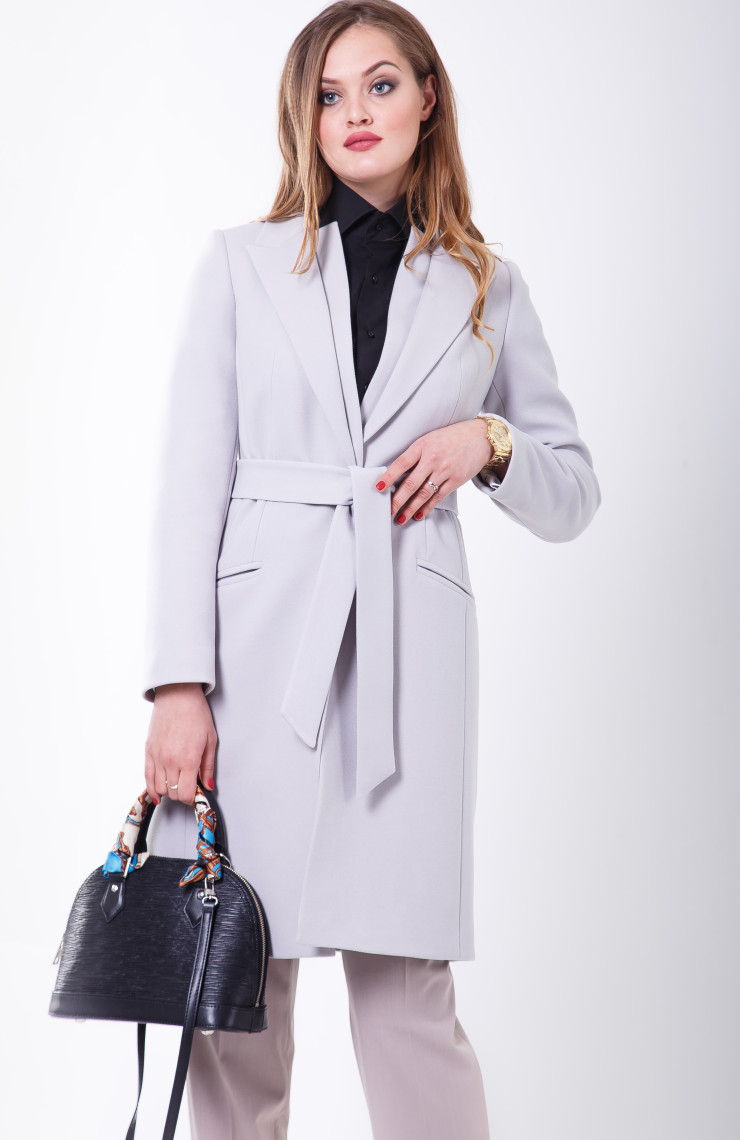 Пальто 2-500/91 Жемчужный