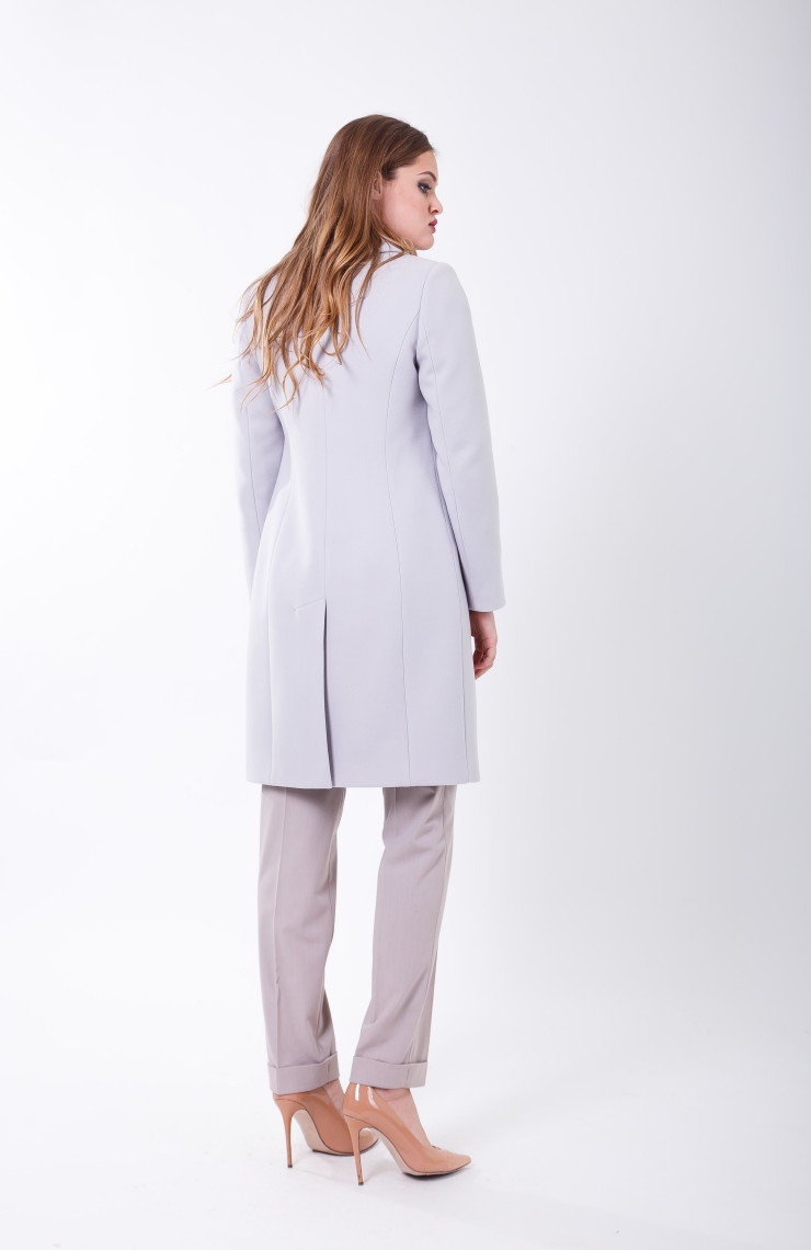 Пальто 2-500/91 Жемчужный