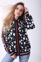 Бомбер 2-509 Черный горох