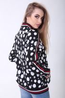 Бомбер 2-509 Черный горох