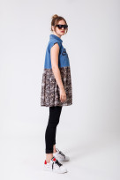 Рубашка S-3002 Леопард