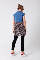 Рубашка S-3002 Леопард