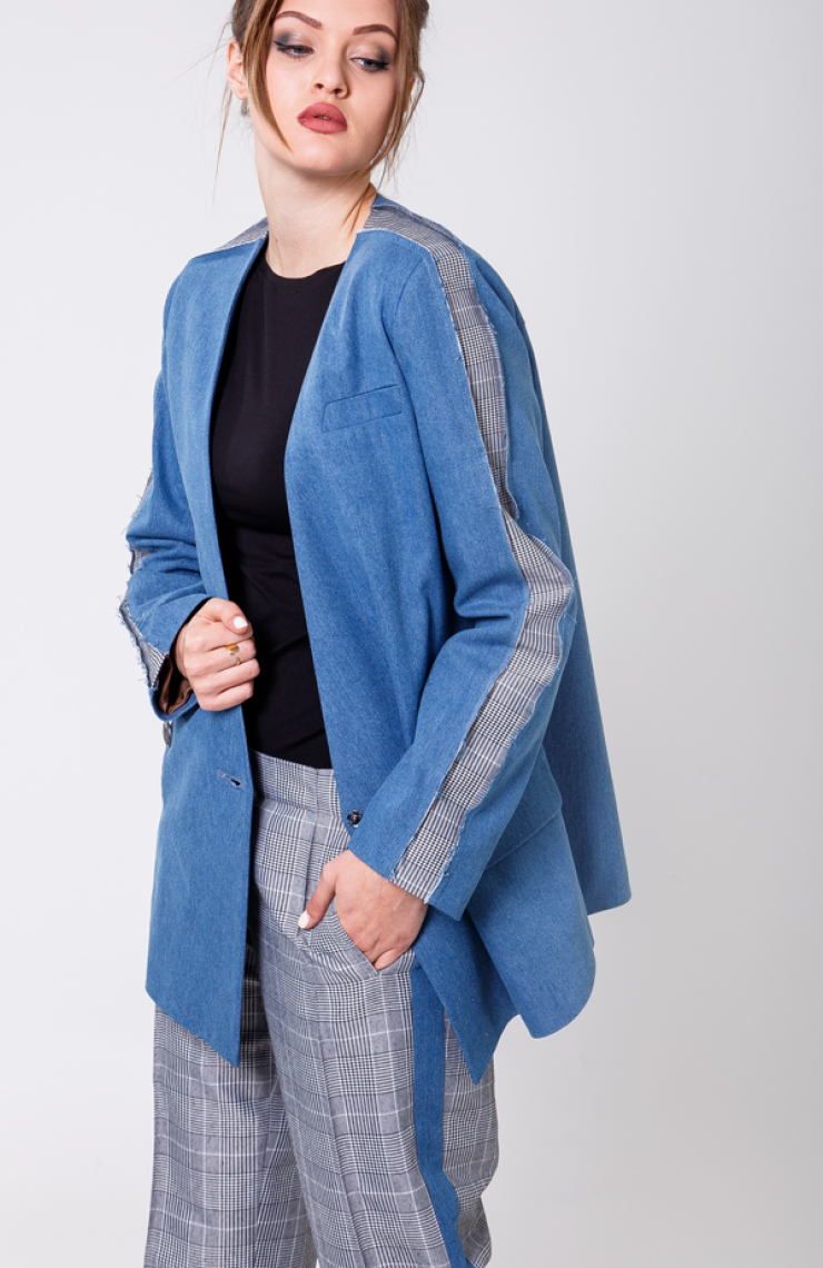 Костюм 8-715 Голубой