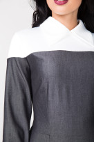 Платье S-9013 Графит