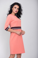 Платье S-9014 Золотисто-розовый