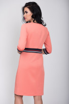 Платье S-9014 Золотисто-розовый