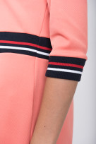 Платье S-9014 Золотисто-розовый