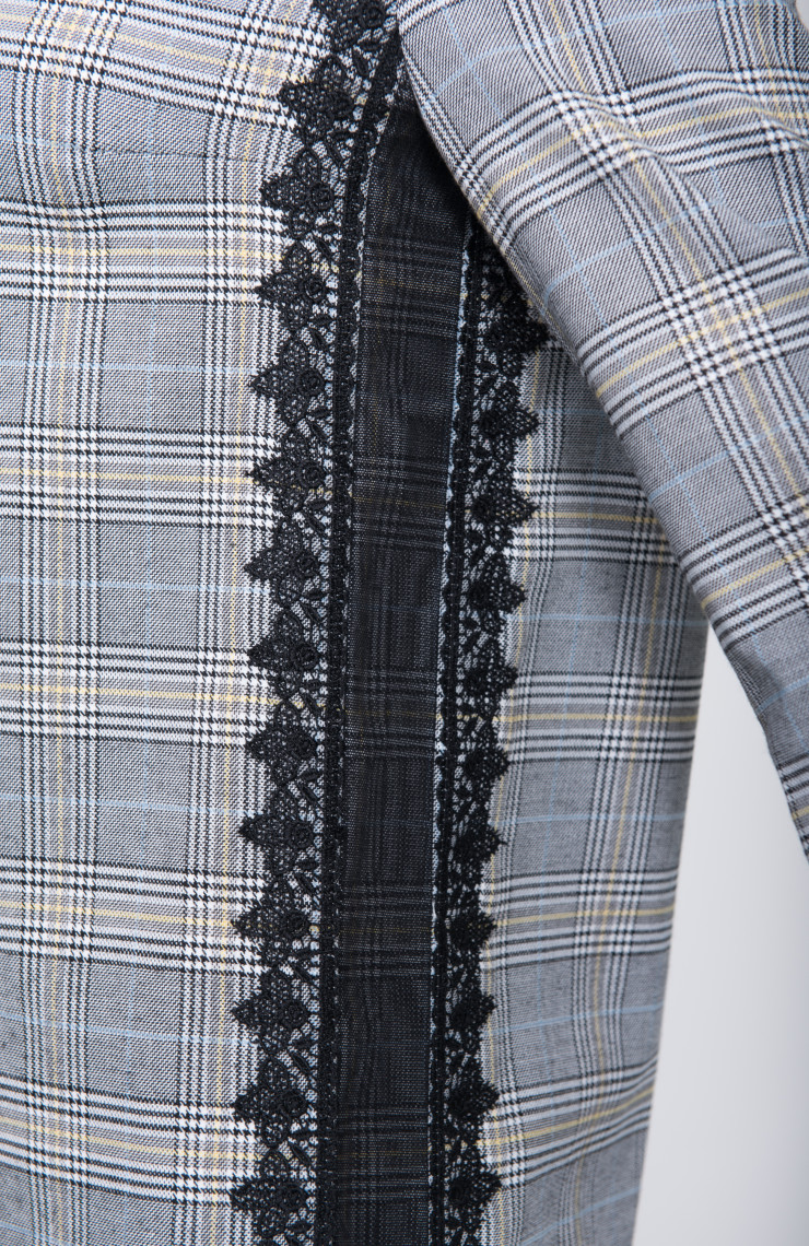 Платье S-9016 Серо-голубой