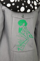 Пальто S-2028 Стальной