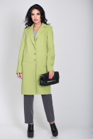 Пальто S-2032 Зеленое яблоко