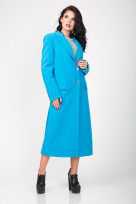 Пальто S-2127 Небесный
