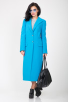Пальто S-2127 Небесный