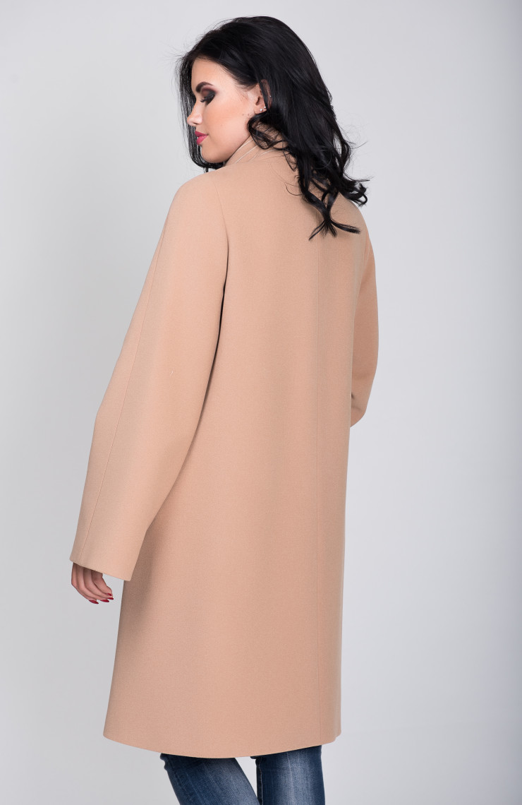 Пальто S-2132/9 Бежевый