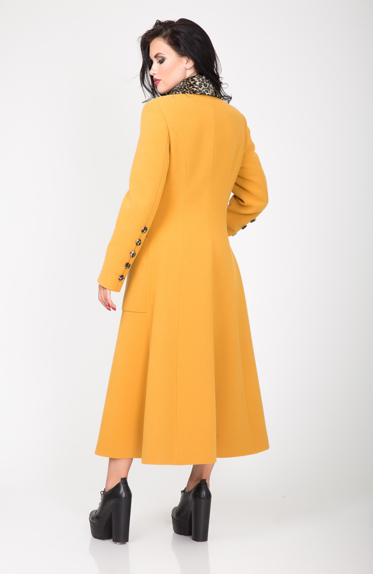 Пальто S-2134 Золотой песок