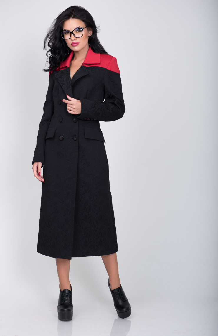 Пальто S-2141 Черный