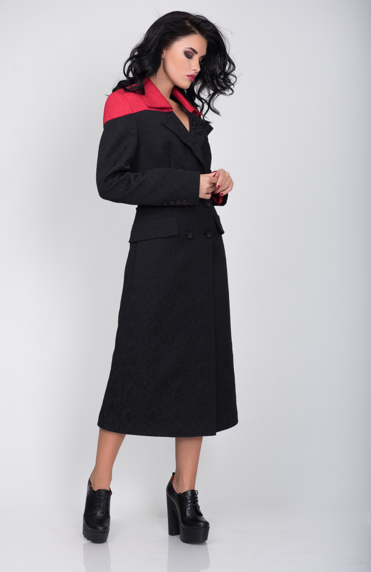 Пальто S-2141 Черный