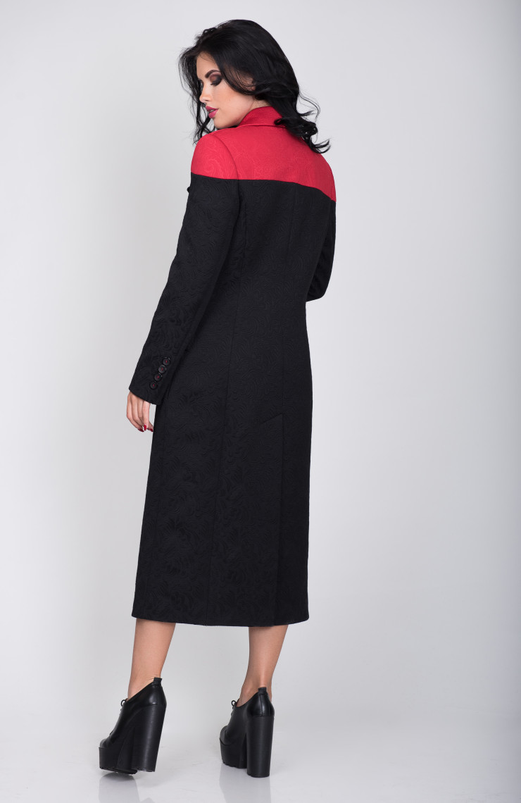 Пальто S-2141 Черный