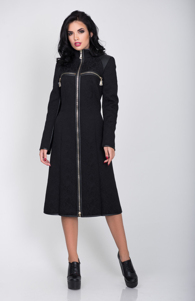 Пальто S-2142 Черный