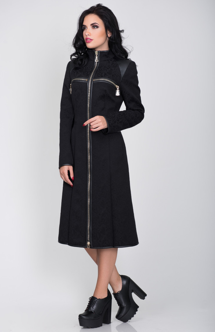 Пальто S-2142 Черный