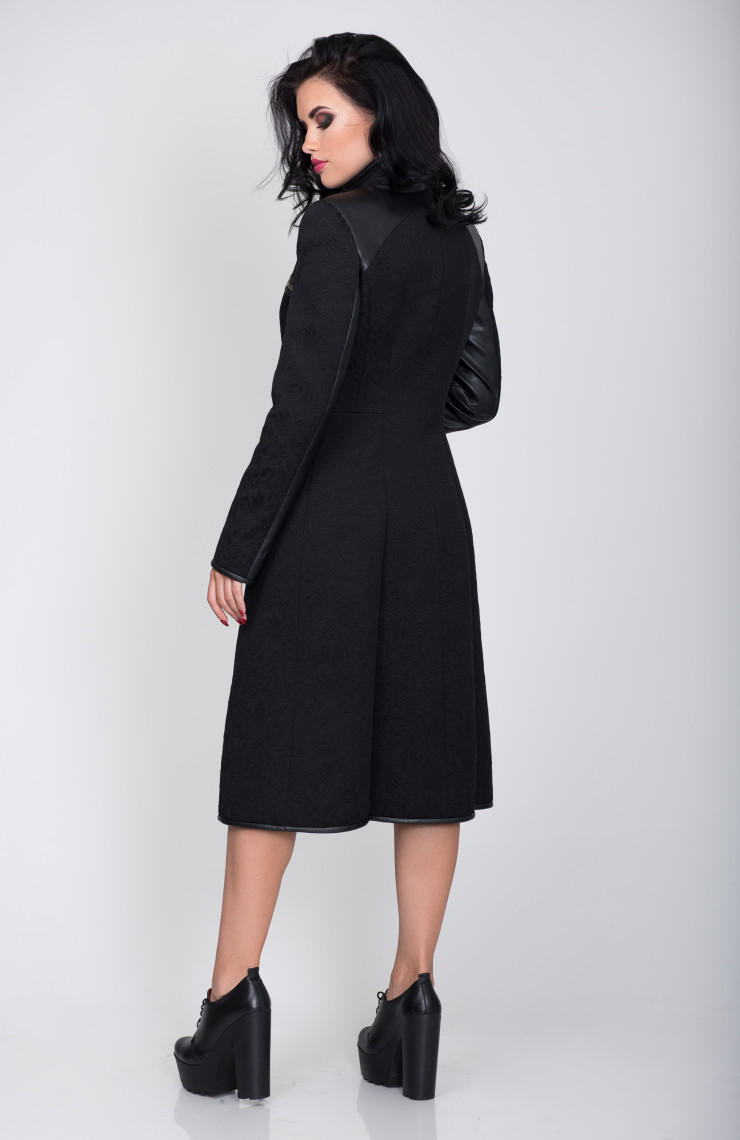 Пальто S-2142 Черный