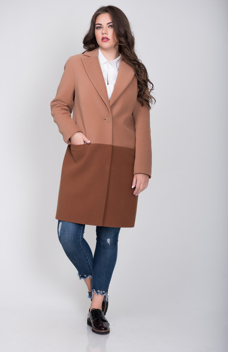 Пальто S-235 Капучино