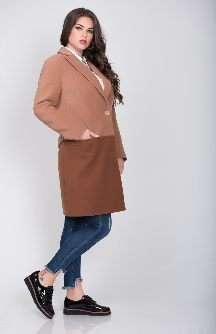 Пальто S-235 Капучино