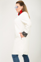 Плащ S-413 Белый