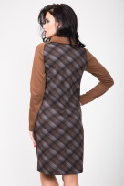 Платье S-9008 Клетка