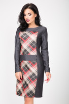 Платье S-9009 Графит