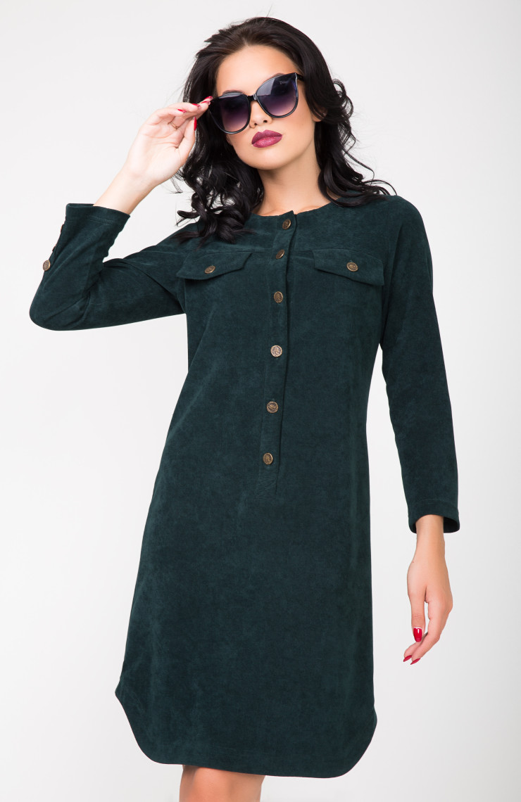 Платье S-9010 Морская волна