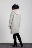 Пальто S-102L Оливковый