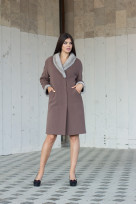 Пальто S-103 Шоколад