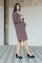 Пальто S-103 Шоколад