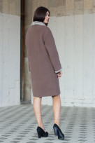 Пальто S-103 Шоколад