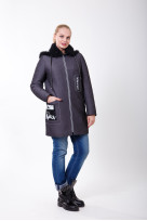 Пальто S-104 Графит