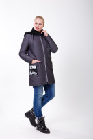 Пальто S-104 Графит