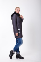 Пальто S-104 Графит