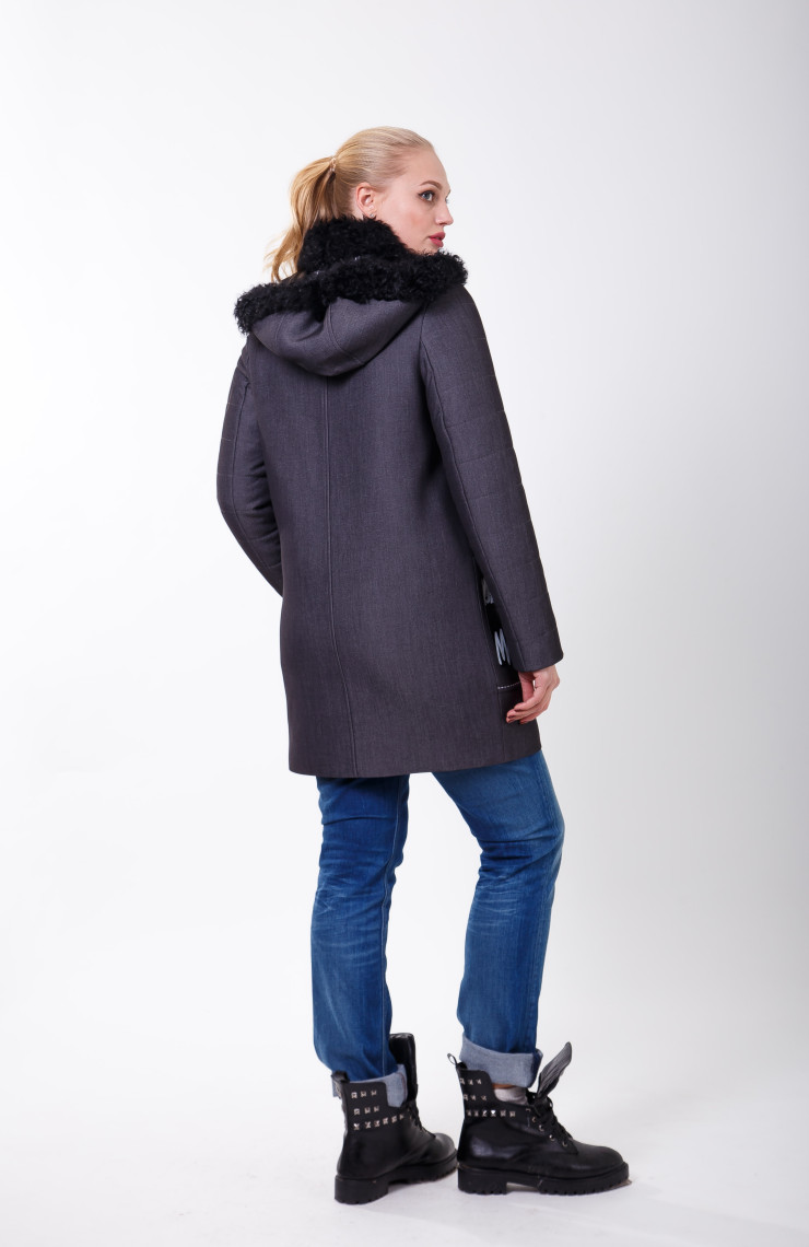 Пальто S-104 Графит