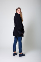 Пальто S-105 Черный