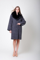 Пальто S-112 Графит