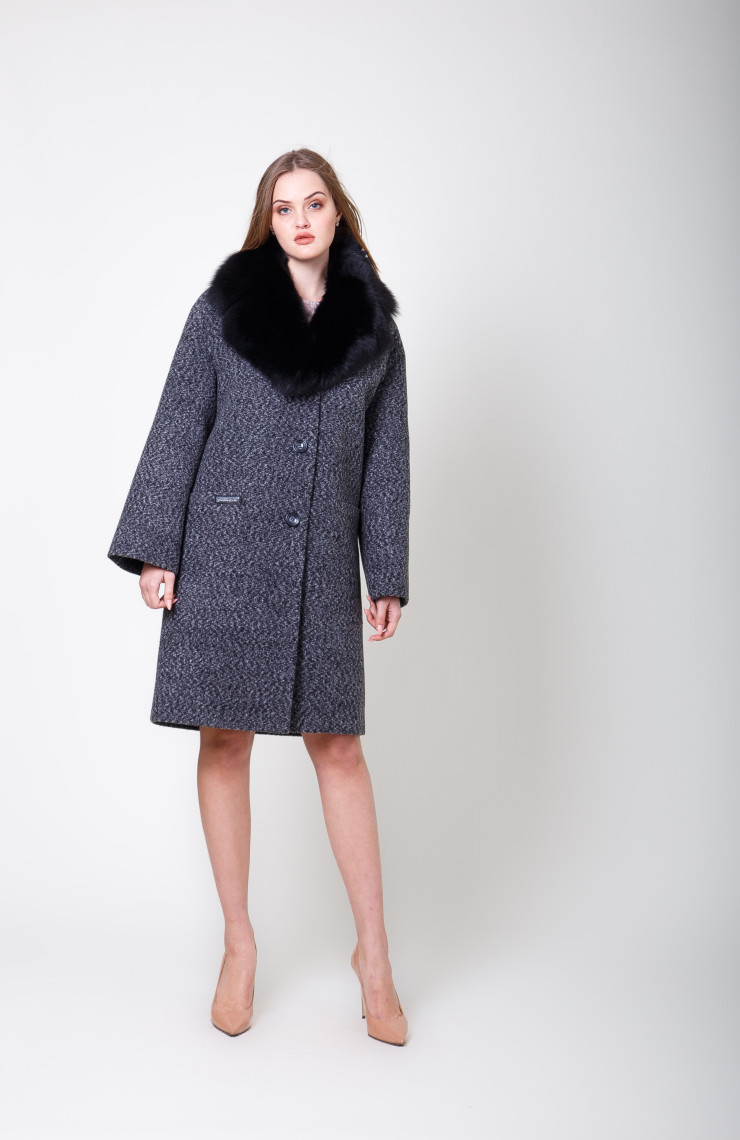 Пальто S-112 Графит