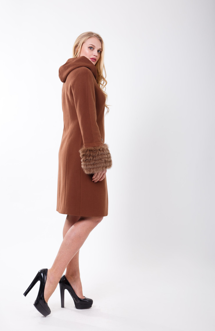 Пальто S-118 Корица