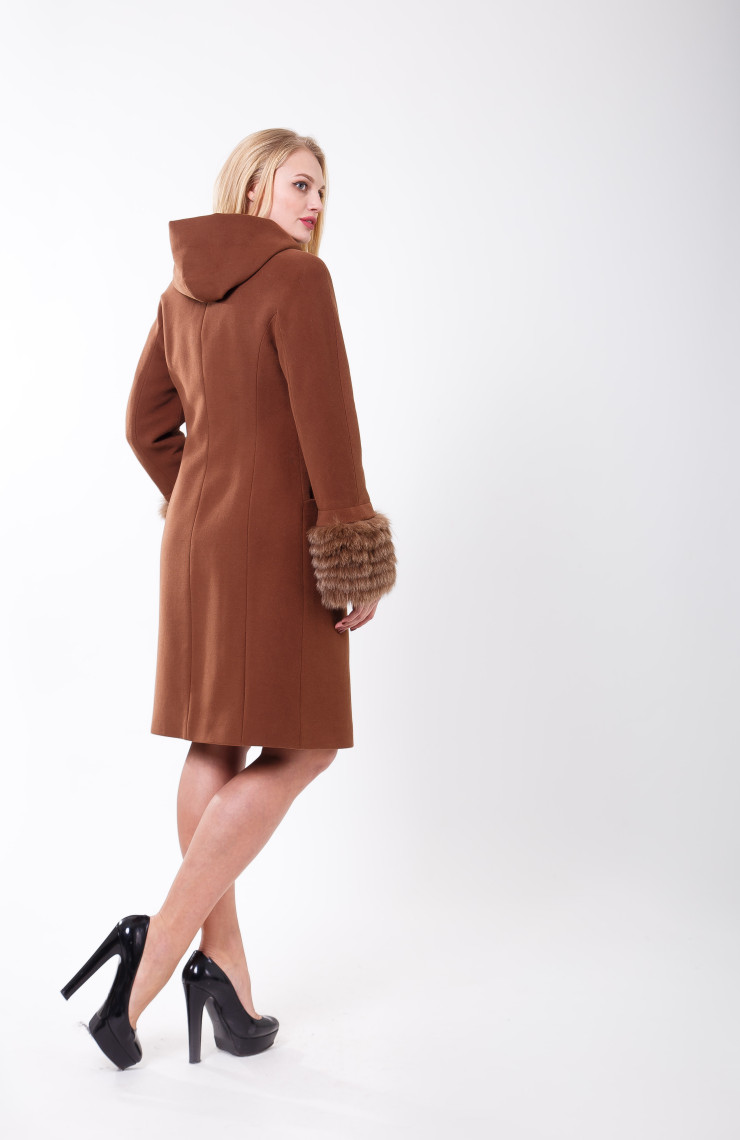 Пальто S-118 Корица