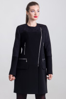 Пальто S-229 Черный