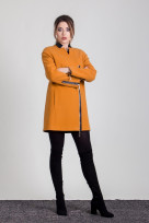 Пальто S-230 Золотистый