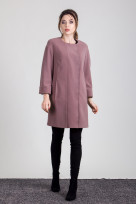 Пальто S-244 Дымчато бежевый